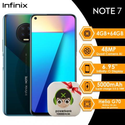 Infinix Note 7 prix Maroc