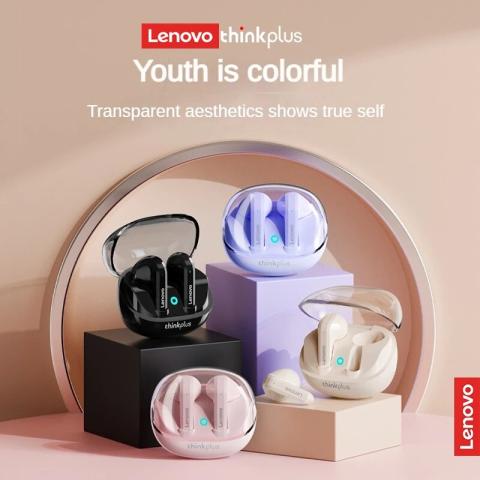 Lenovo-Écouteurs sans fil